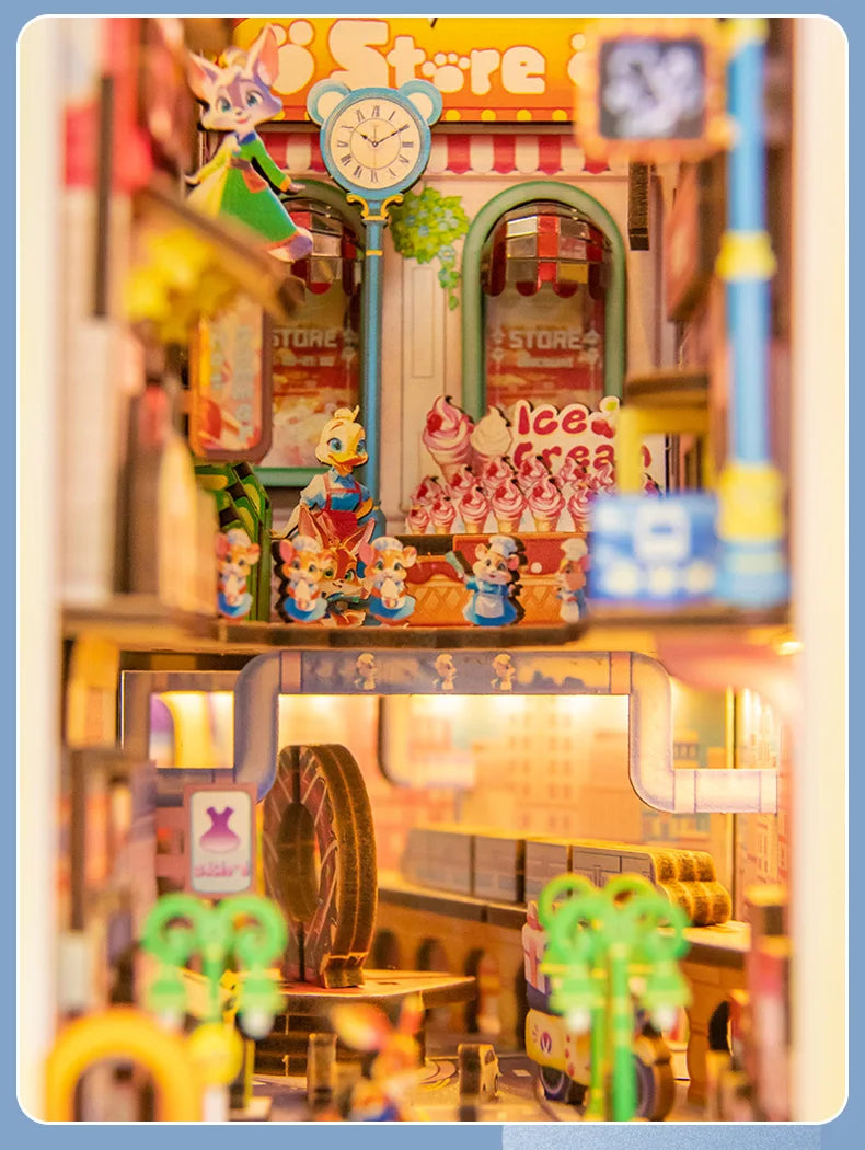 Panda Land Series DIY Book Nook Kit