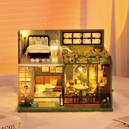 Half of The Garden DIY Dollhouse Kit