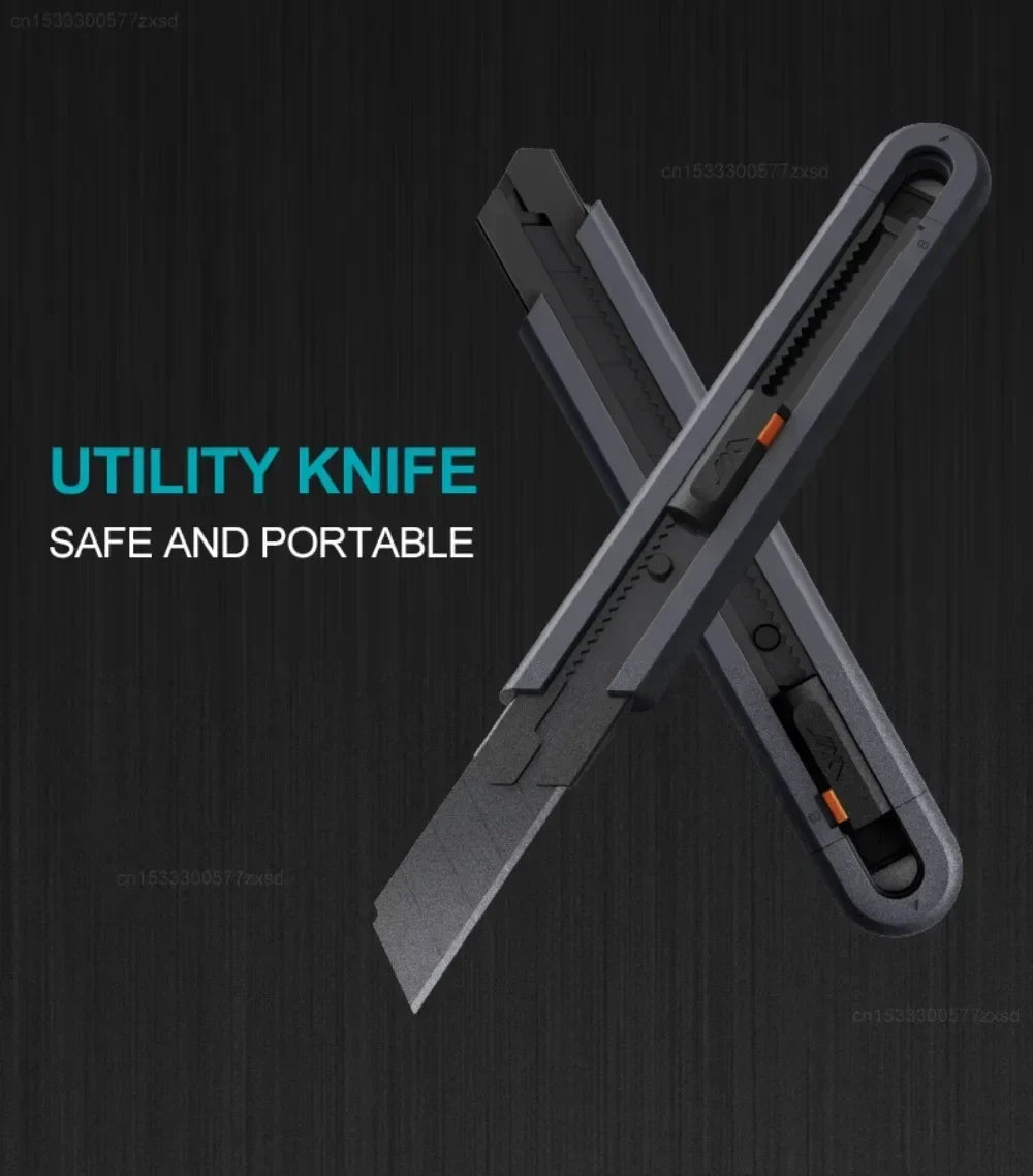 Xiaomi JimiHome Pocket Utility Knife – Carbon Steel Blade with Safety Lock for DIY & Crafts
