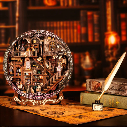 Magic Library DIY Book Nook Kit - Complete DIY Kit