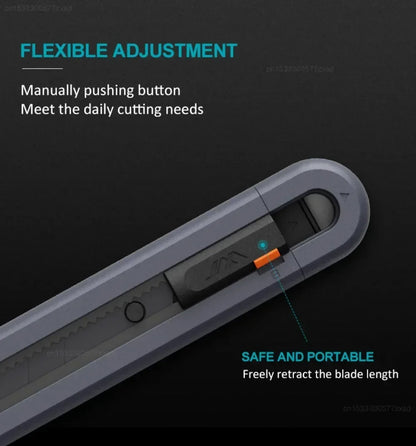 Xiaomi JimiHome Pocket Utility Knife – Carbon Steel Blade with Safety Lock for DIY & Crafts