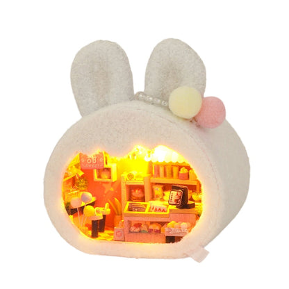 Bear House DIY Miniature House Kit