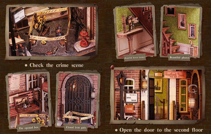 CUTEBEE Book Nook Kit Sets