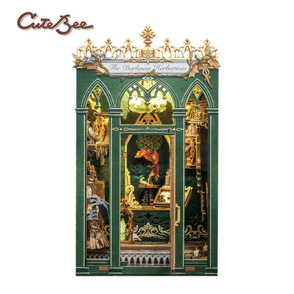 Darkness Herbarium DIY Book Nook Kit - LED Lighting Feature