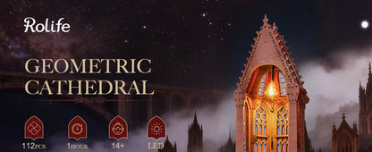 Tg Series Gothic Architecture Building 3 book nook kit – view 14