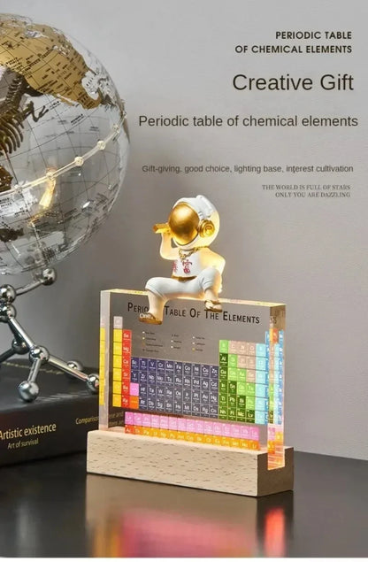 Periodic Table Acrylic Display book nook kit – detailed view