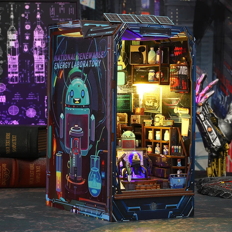 Sci-Fi Energy Lab Book Nook Kit  