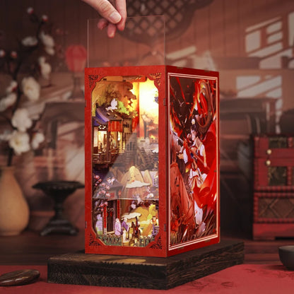 Legend of Mulan DIY Book Nook Kit - Assembly Components