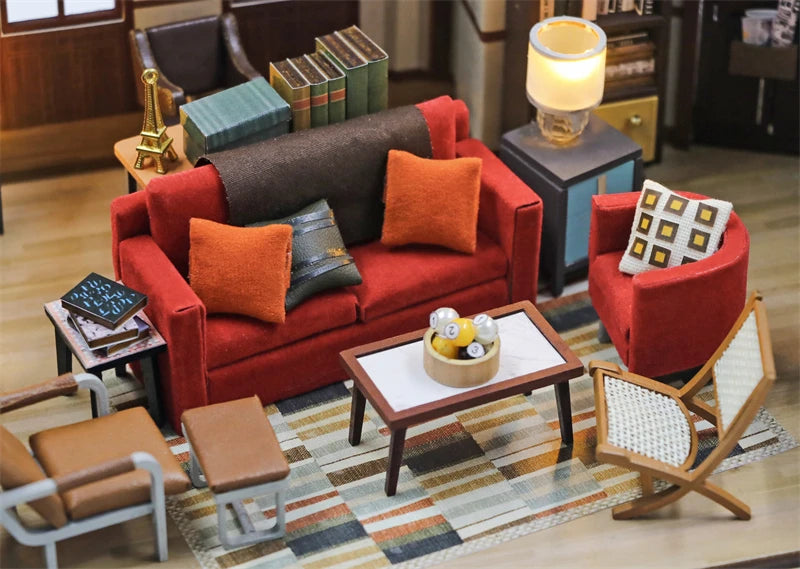 Joey's Apartment DIY Miniature House Kit