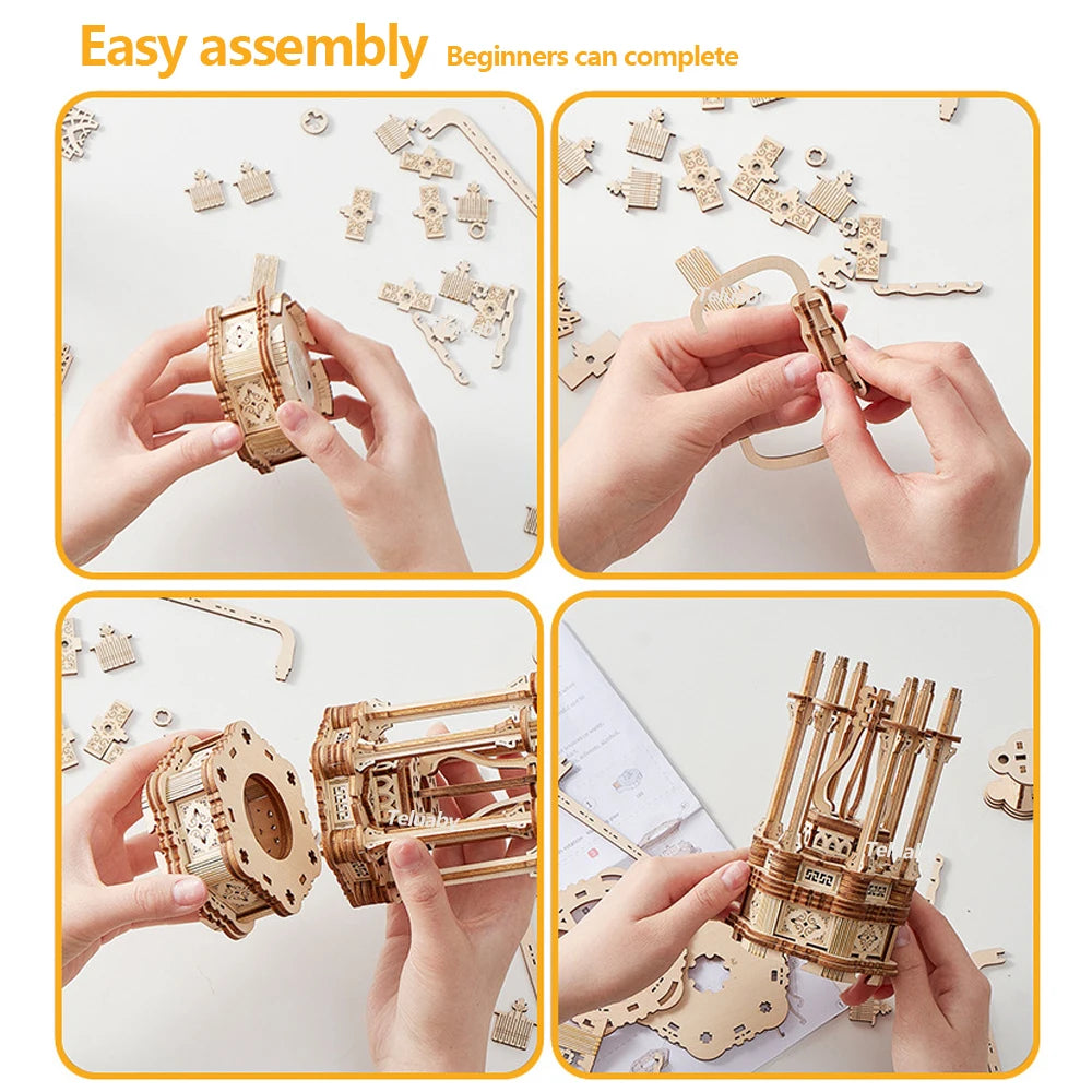 Marble Runs Mechanical Puzzles Self 3d wooden puzzle – view 13