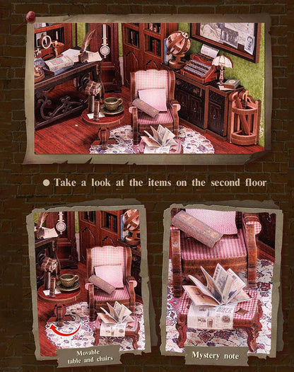 CUTEBEE Book Nook Kit Sets