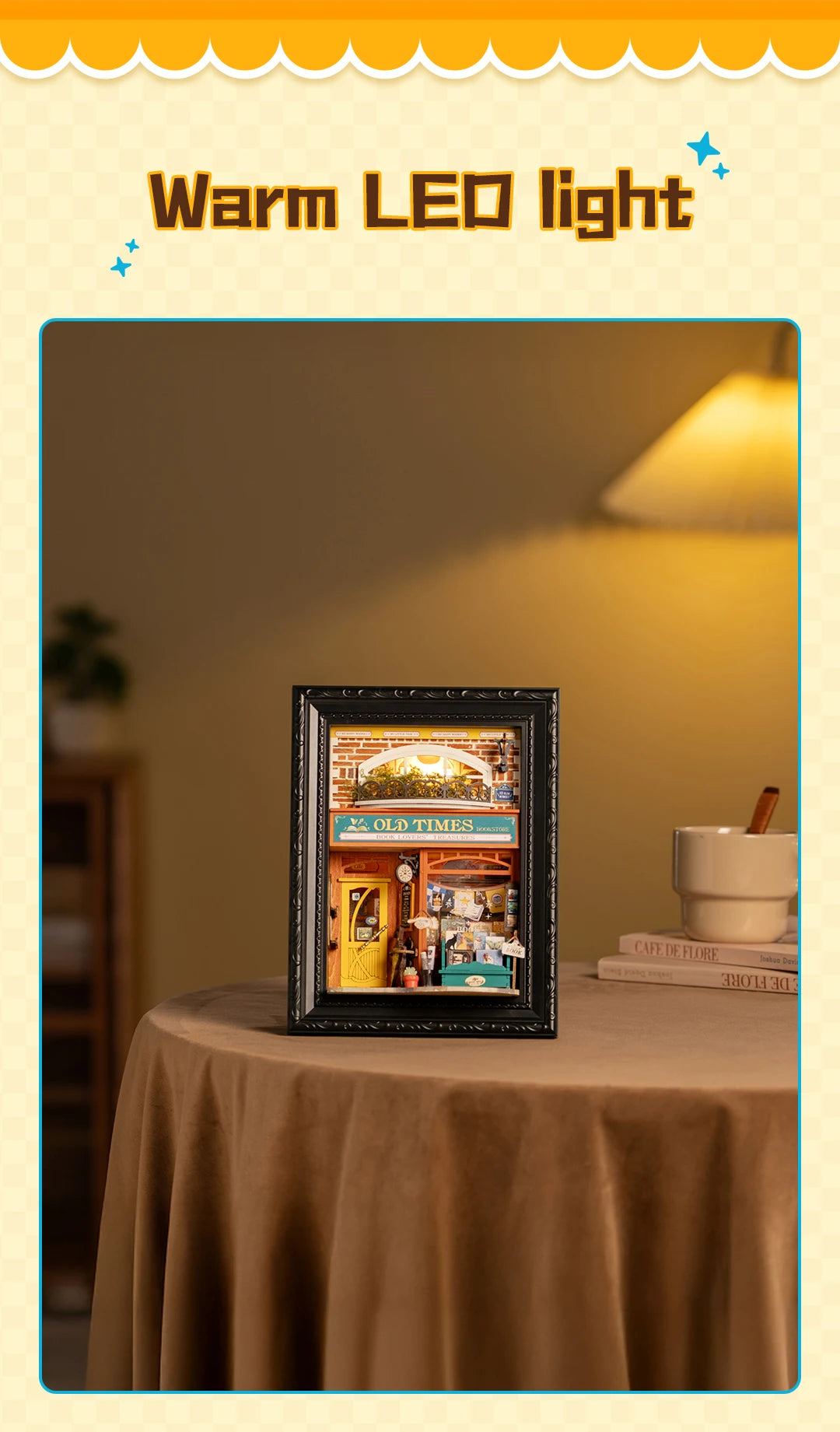 3D Shadow Box LED Light Up with Frame 3d wooden puzzle – view 22