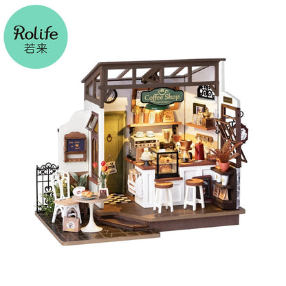 Rolife NO.17 Cafe DIY Dollhouse Kit