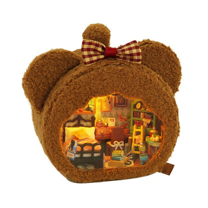Bear House DIY Miniature House Kit