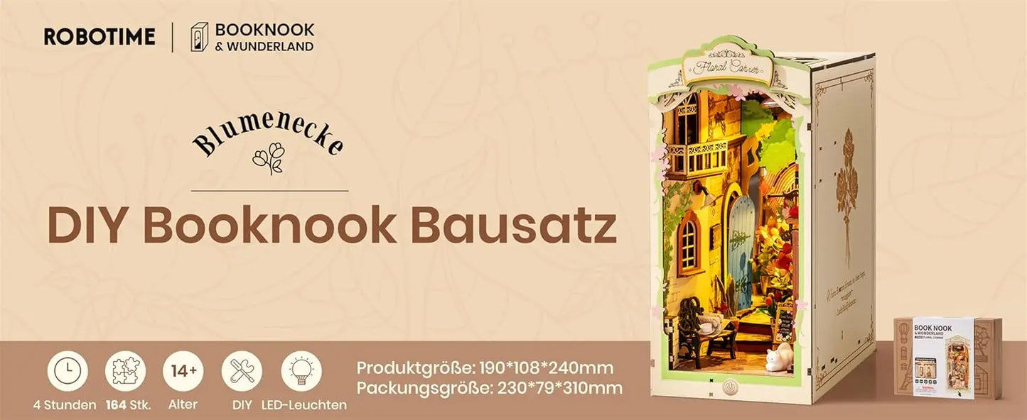 Robotime Romantic Venice Book Nook Kit