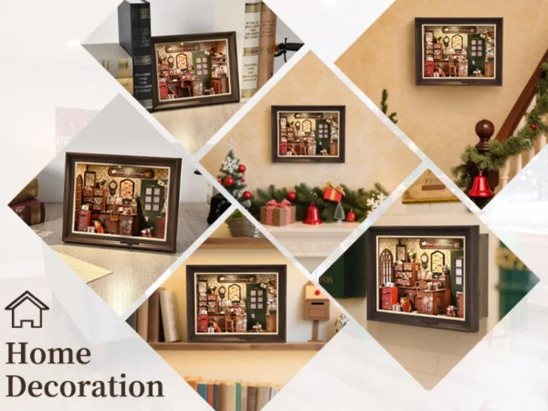 Lily Sewing Studio DIY Book Nook Kit - Interior Design