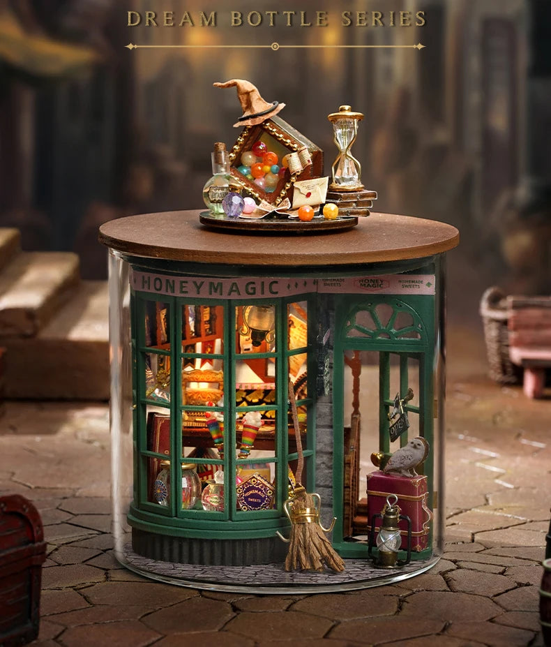 Cozy Bedroom Loft DIY Miniature House Kit - View 11 of 12