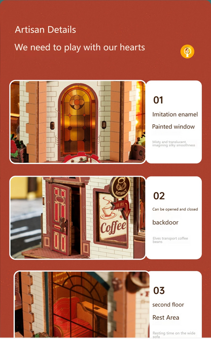 Coffee Factory DIY Miniature House Kit - View 11 of 13