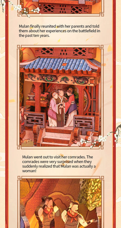 Legend of Mulan DIY Book Nook Kit