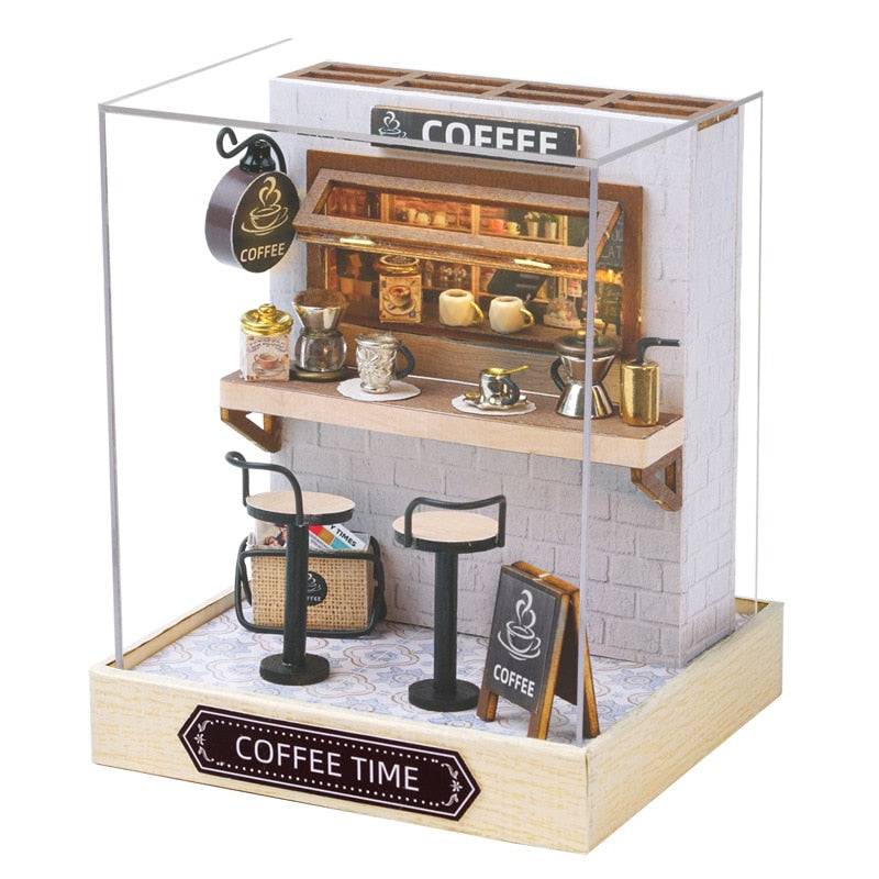 Sakura Noodles Shop DIY Dollhouse Kit