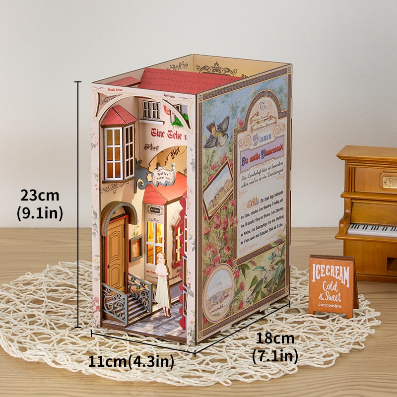 Cutebee The Ancient City of Flowers DIY Book Nook Kit