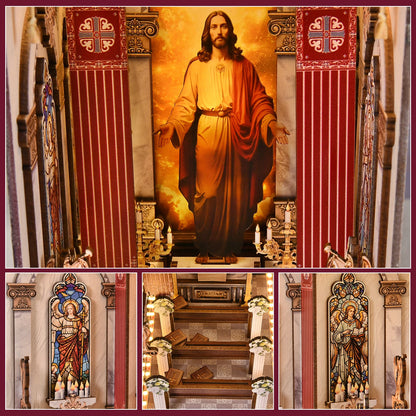 Cathedral Scene DIY Book Nook Kit - LED Lighting Feature