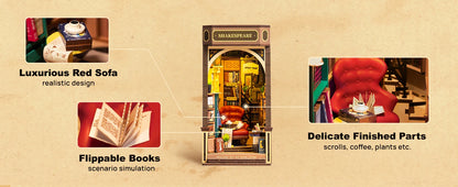 Shakespeare DIY Book Nook Kit