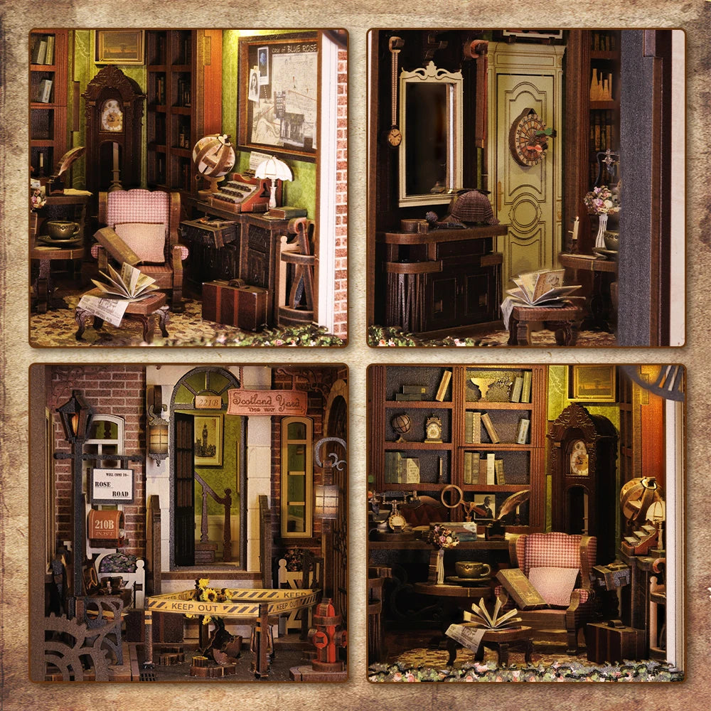 Rose Detective Agency DIY Book Nook Kit