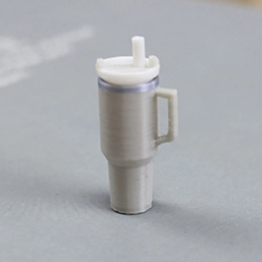 Miniature Insulated Cup Set (1:12 Scale) – 10PCS