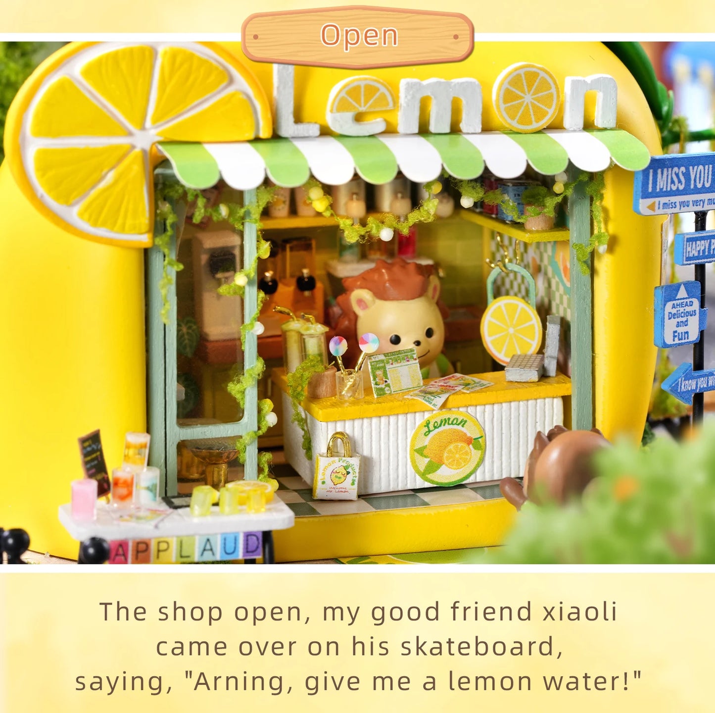 Wooden Miniature Furniture miniature house kit – view 17