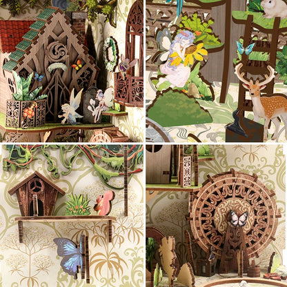 Secret Forest DIY Book Nook Kit   