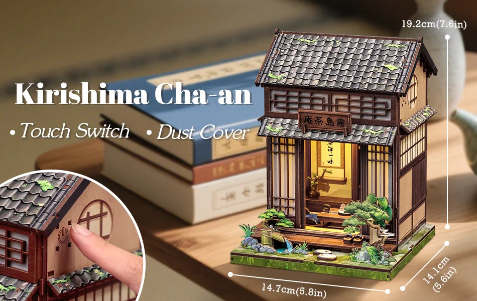 Miniature Bookshelf Insert Wooden book nook kit – view 46