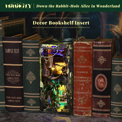 Alice in Wonderland DIY Book Nook Kit