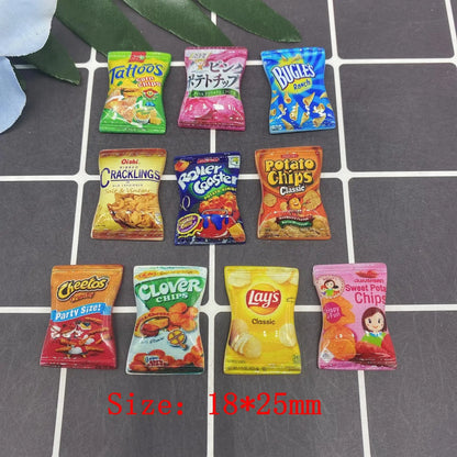 Snack Chips 1:6 miniatyrtillbehör