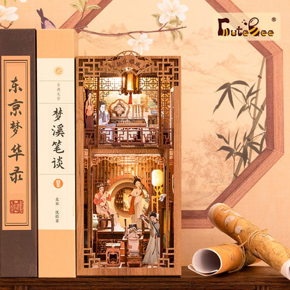 Cutebee Elegant Song DIY Book Nook Kit