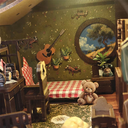 Country Cottage DIY Book Nook Kit - Packaging Contents