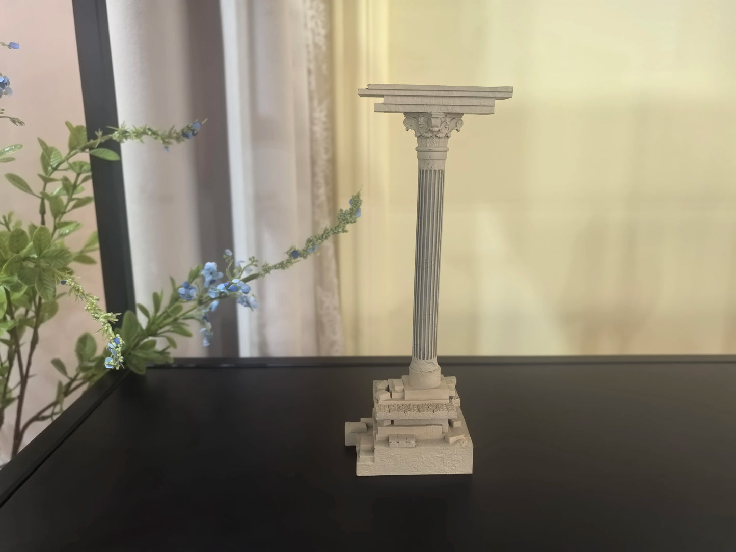 Roman Architecture Resin Statue book nook kit – building process