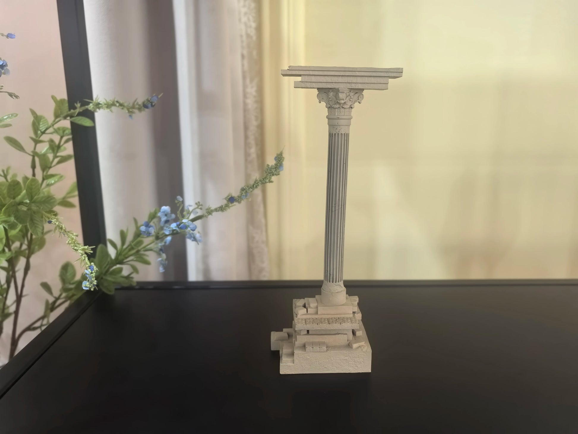 Roman Architecture Resin Statue book nook kit – building process