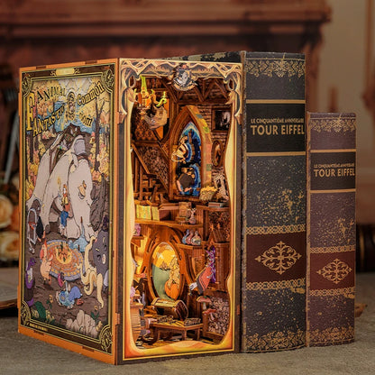 Fantastic Animals DIY Book Nook Kit - Assembly Components