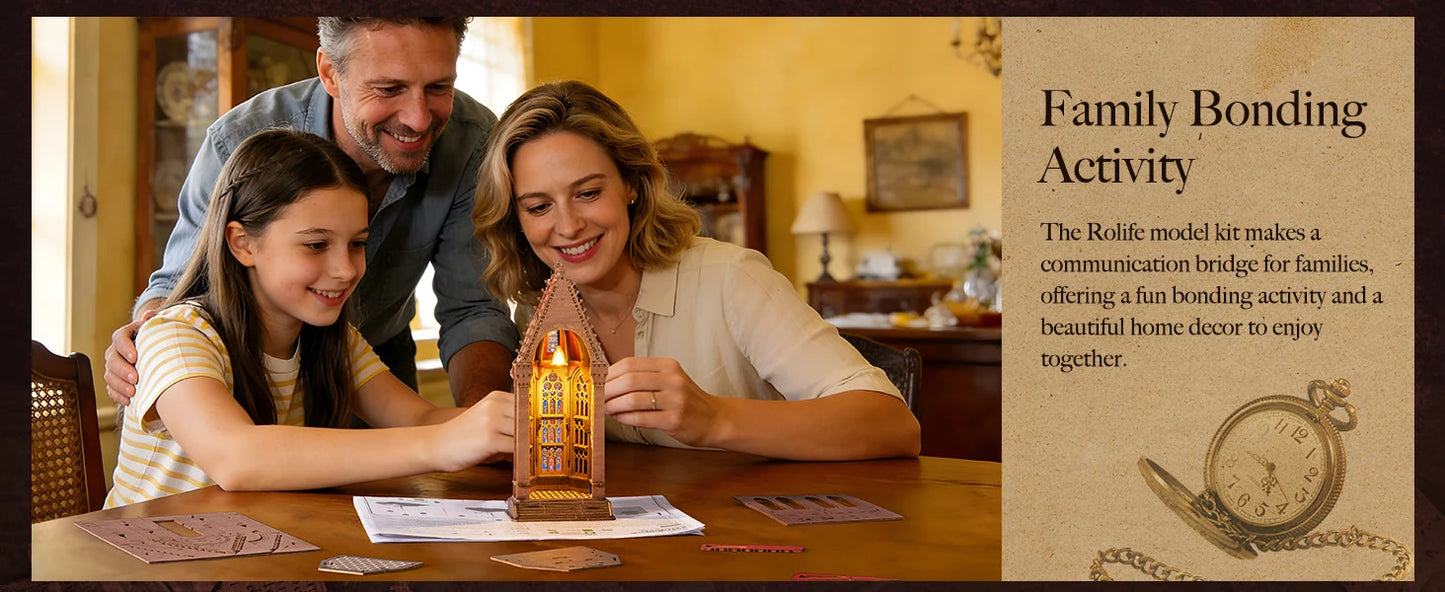 Tg Series Gothic Architecture Building 3 book nook kit – view 18