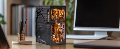 Addams Family Book Nook Kit