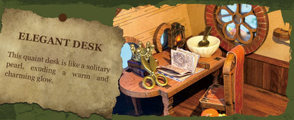 Magic Ring House DIY Book Nook Kit (Hobbit Style Miniature)
