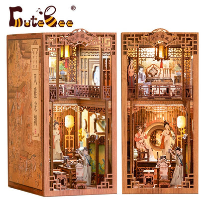 Cutebee Elegant Song DIY Book Nook Kit