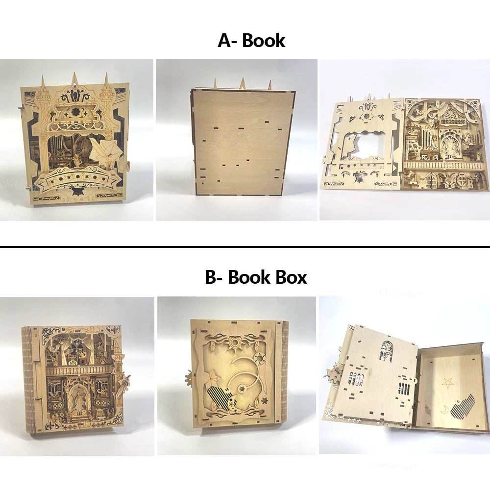 Book of Secrets Wooden 3d wooden puzzle – view 24