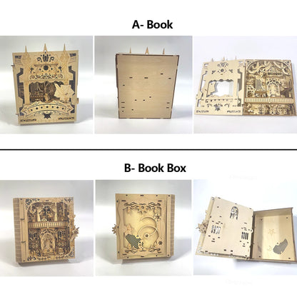 Book of Secrets Wooden 3d wooden puzzle – view 24