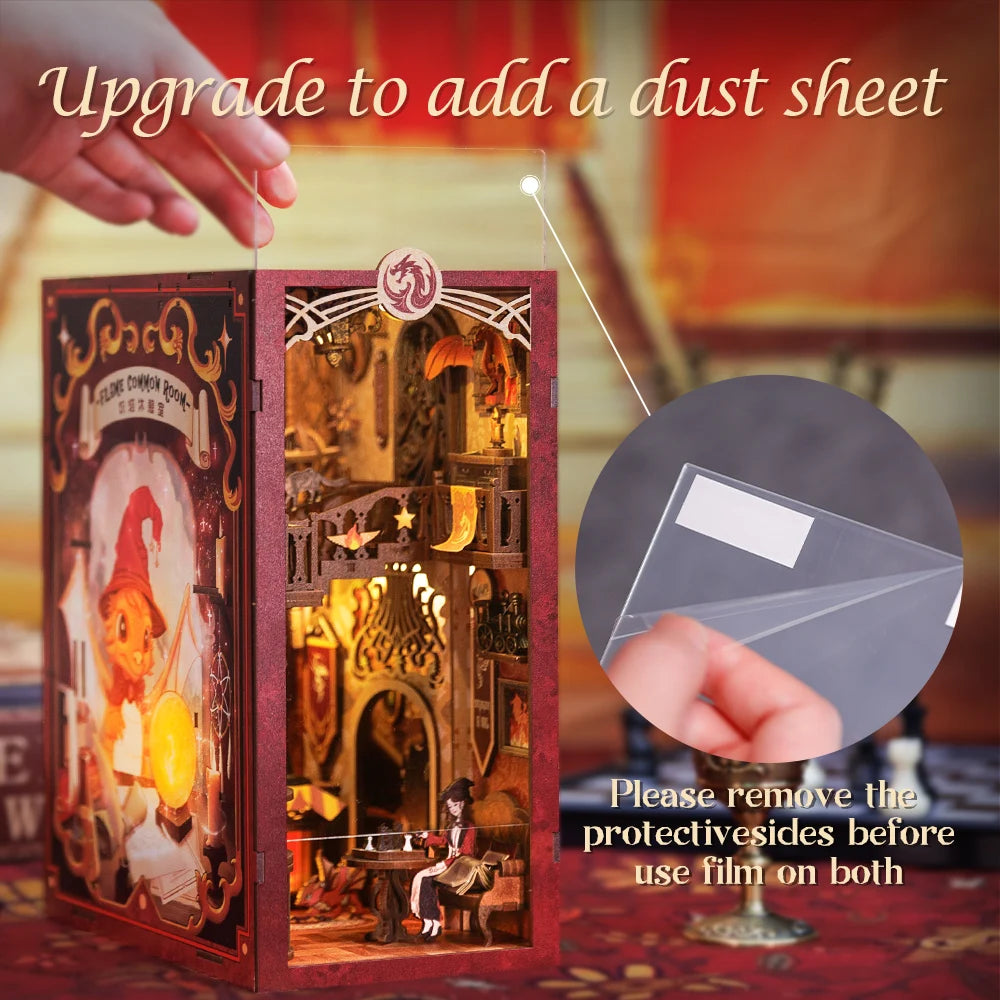 CUTEBEE Book Nook Kit Sets