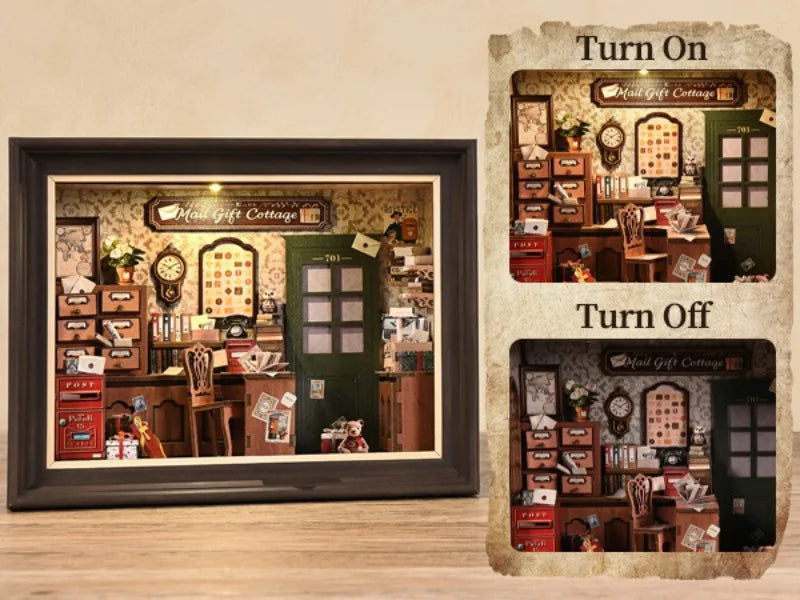 Lily Sewing Studio DIY Book Nook Kit - LED Lighting Feature