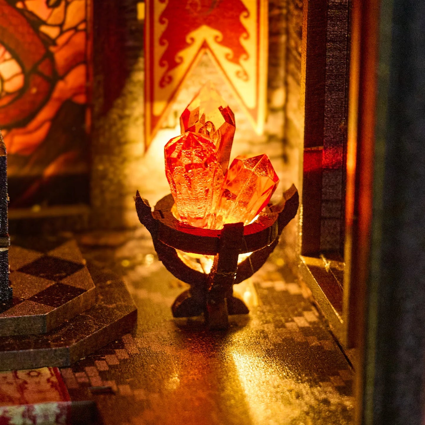 Spire of the Wyrm DIY Book Nook Kit   