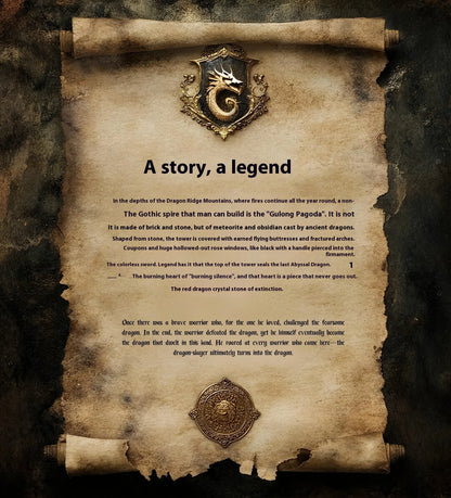 Spire of the Wyrm DIY Book Nook Kit   