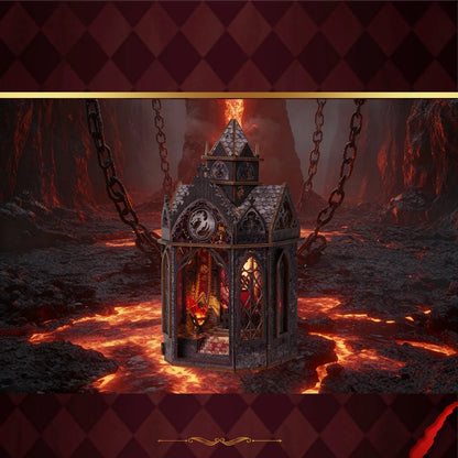 Spire of the Wyrm DIY Book Nook Kit   